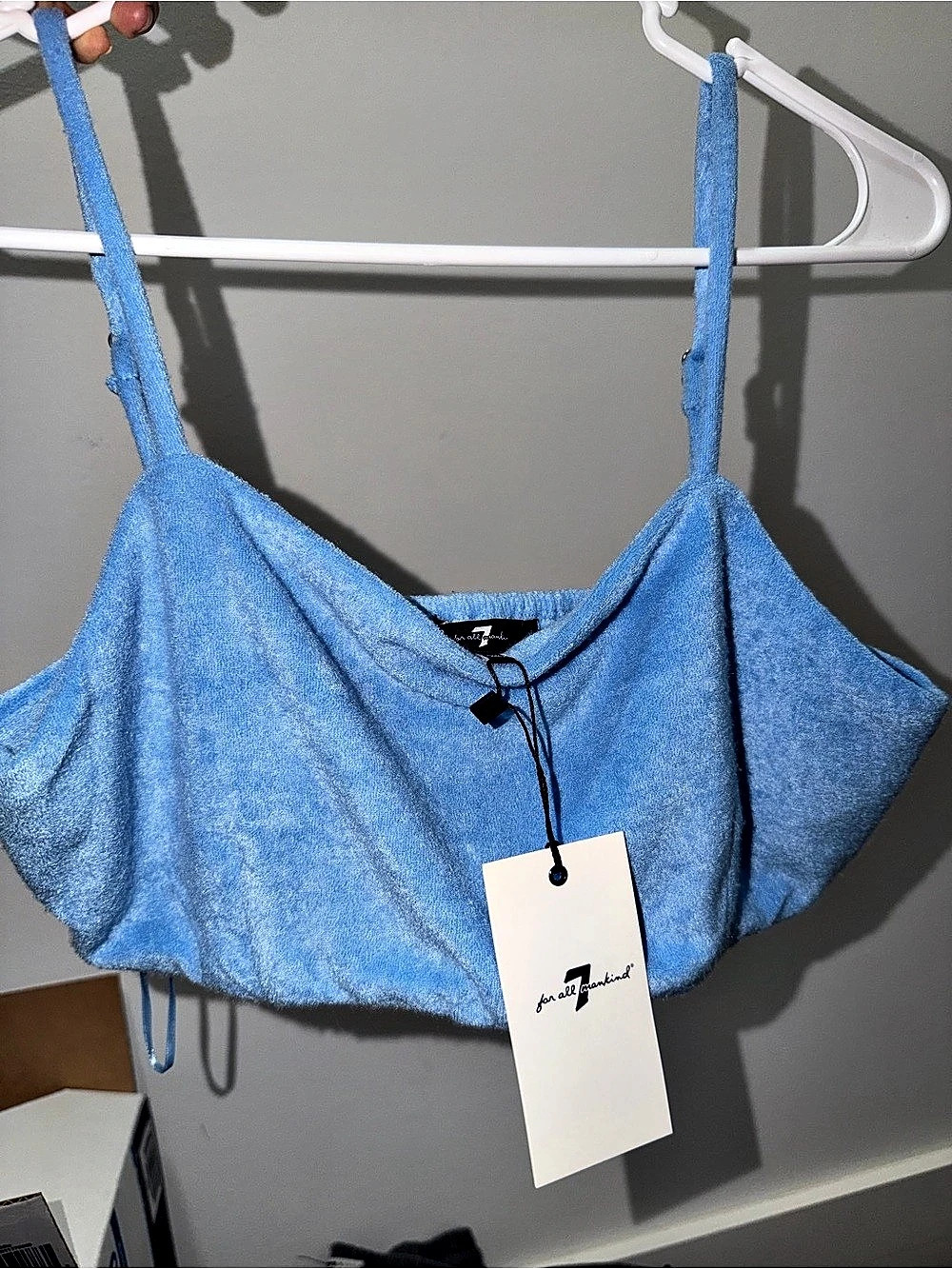 7 For All Mankind Crop Top Size XS NWT